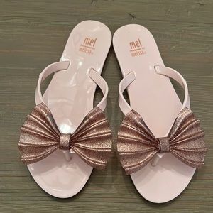 Mel By Melissa flip flops!